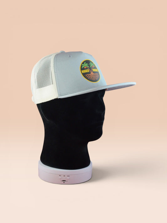 Rugged Origins Palm Tree Trucker Hat