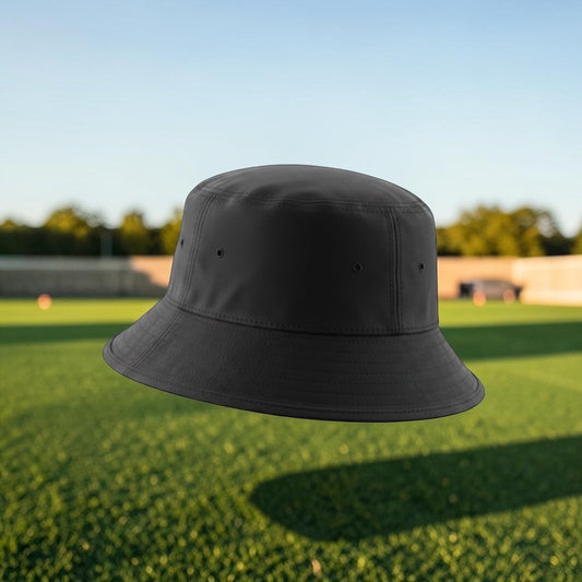 RUGGED ORIGINS Youth Bucket Hats Black/White - Black/Multicoloured Logo