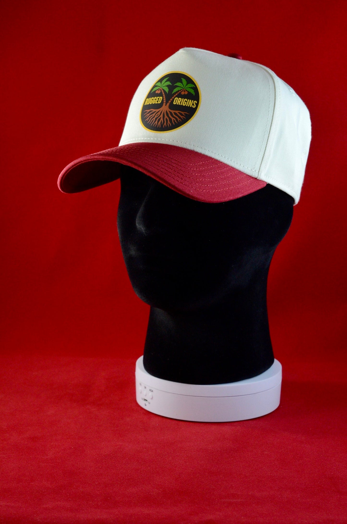 RUGGED ORIGINS - BEIGE / BLACK - BEIGE / CARDINAL