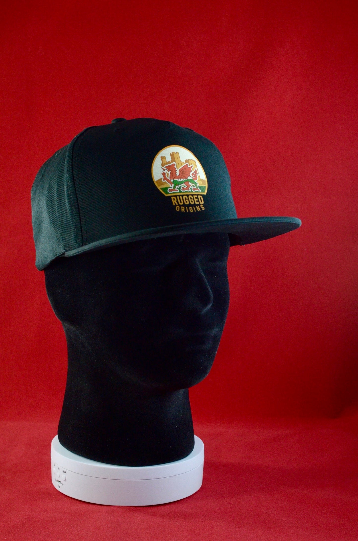 RUGGED ORIGINS  ENGLISH  LION / WELSH DRAGON / SCOTTISH UNICORN - Black Snapback