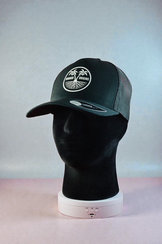 Rugged Origins Trucker Hat With Logo