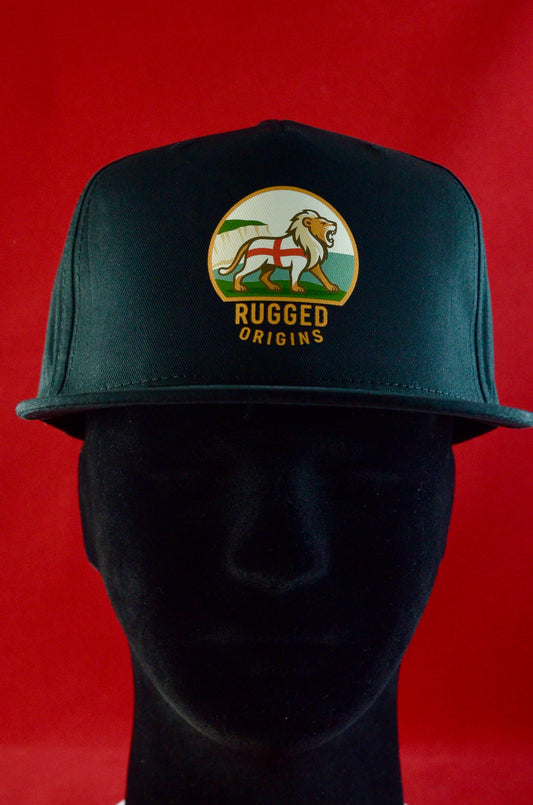 RUGGED ORIGINS  ENGLISH  LION / WELSH DRAGON / SCOTTISH UNICORN - Black Snapback