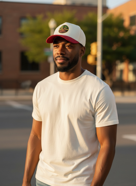 RUGGED ORIGINS - BEIGE / BLACK - BEIGE / CARDINAL