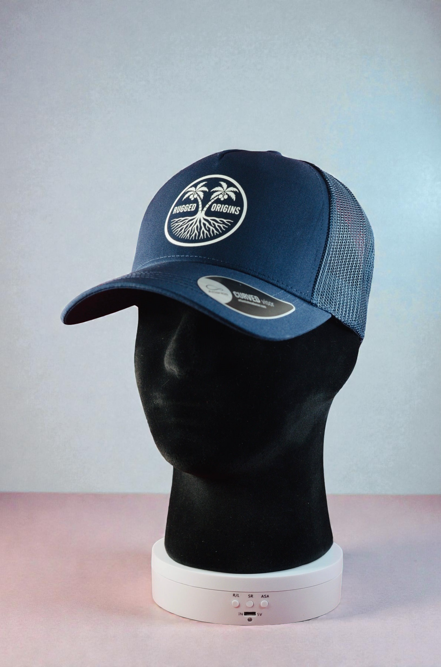 Rugged Origins Trucker Hat With Logo