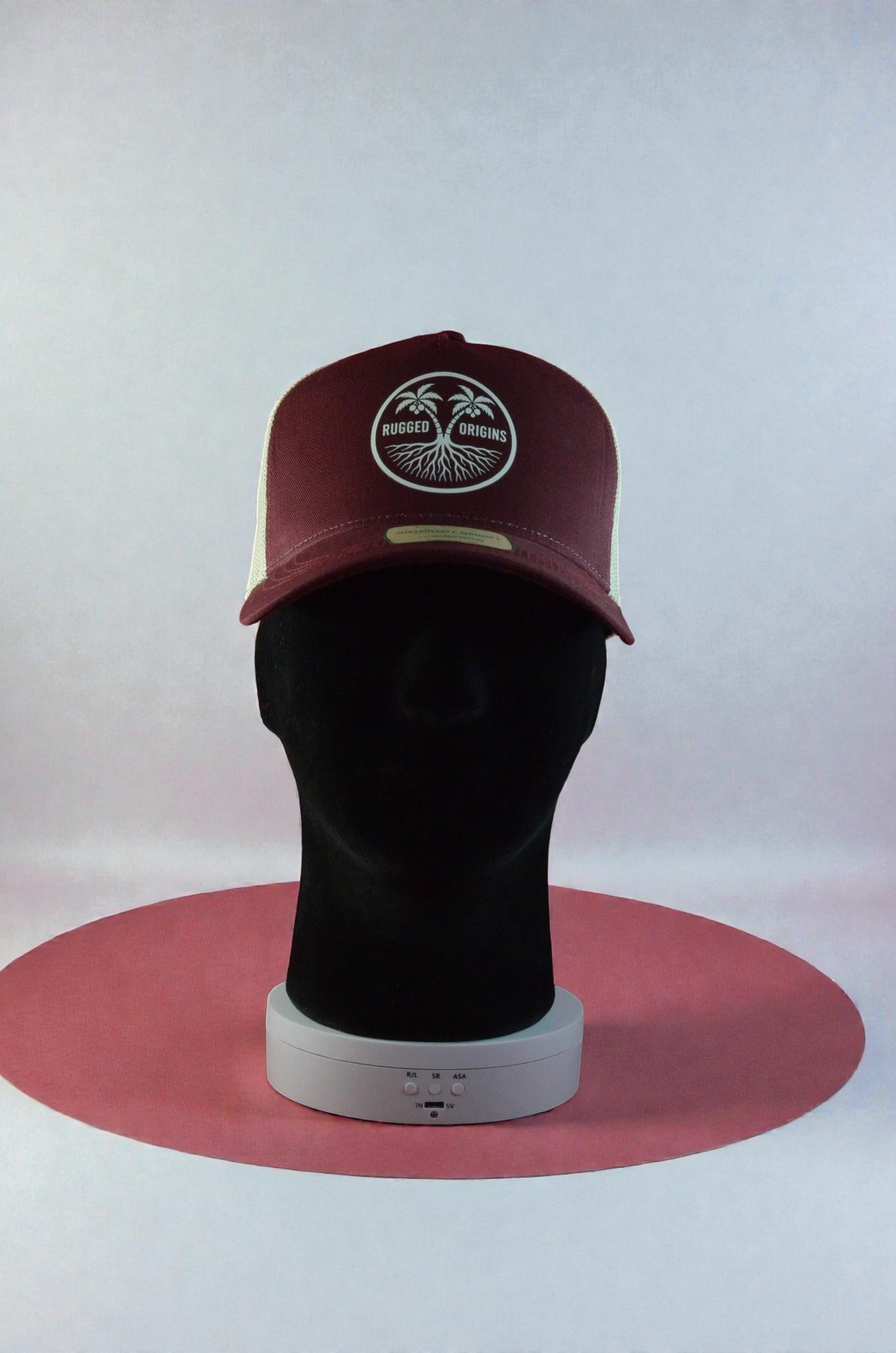 Rugged Origins Palm Tree Trucker Hat