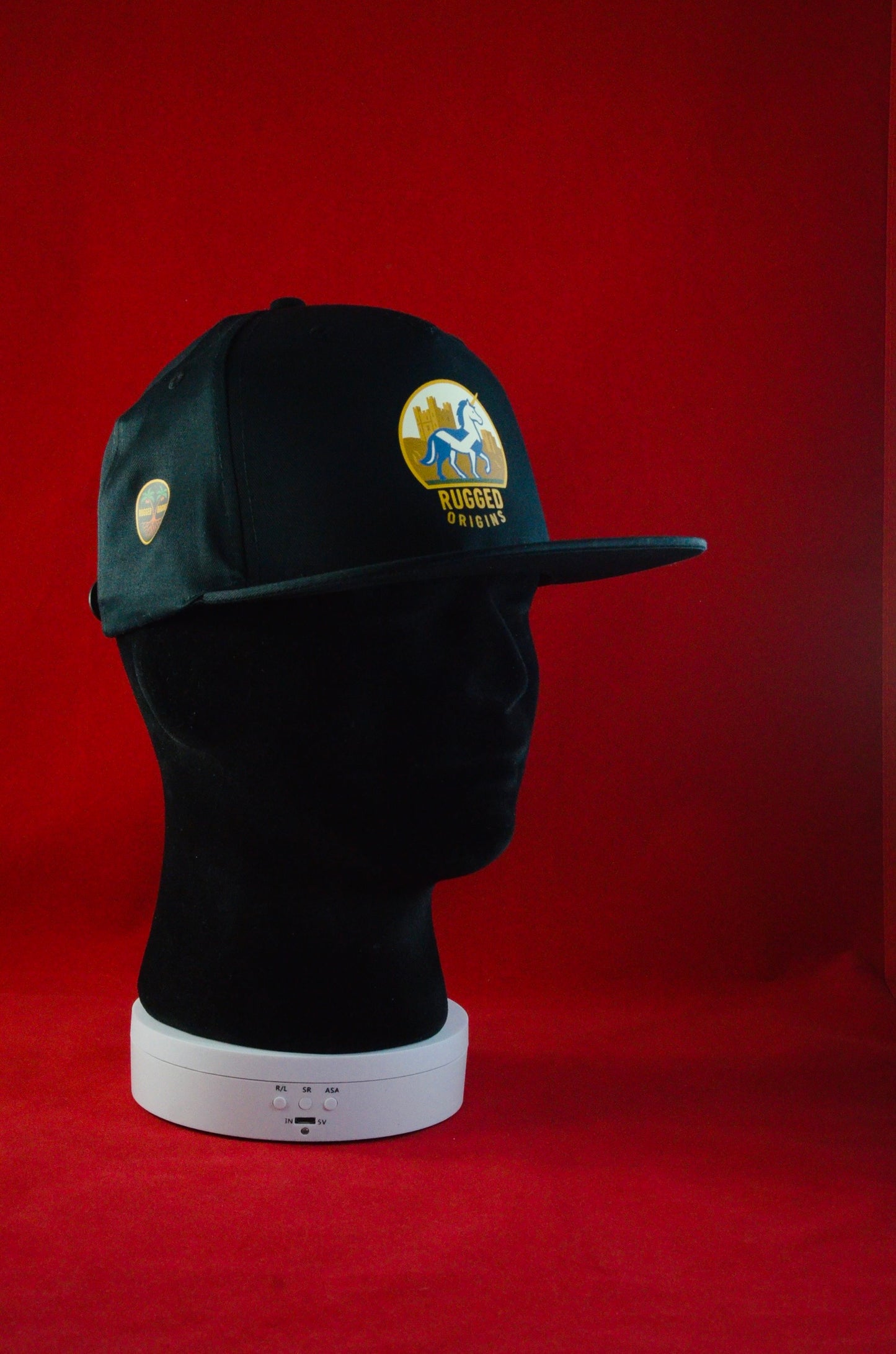 RUGGED ORIGINS  ENGLISH  LION / WELSH DRAGON / SCOTTISH UNICORN - Black Snapback