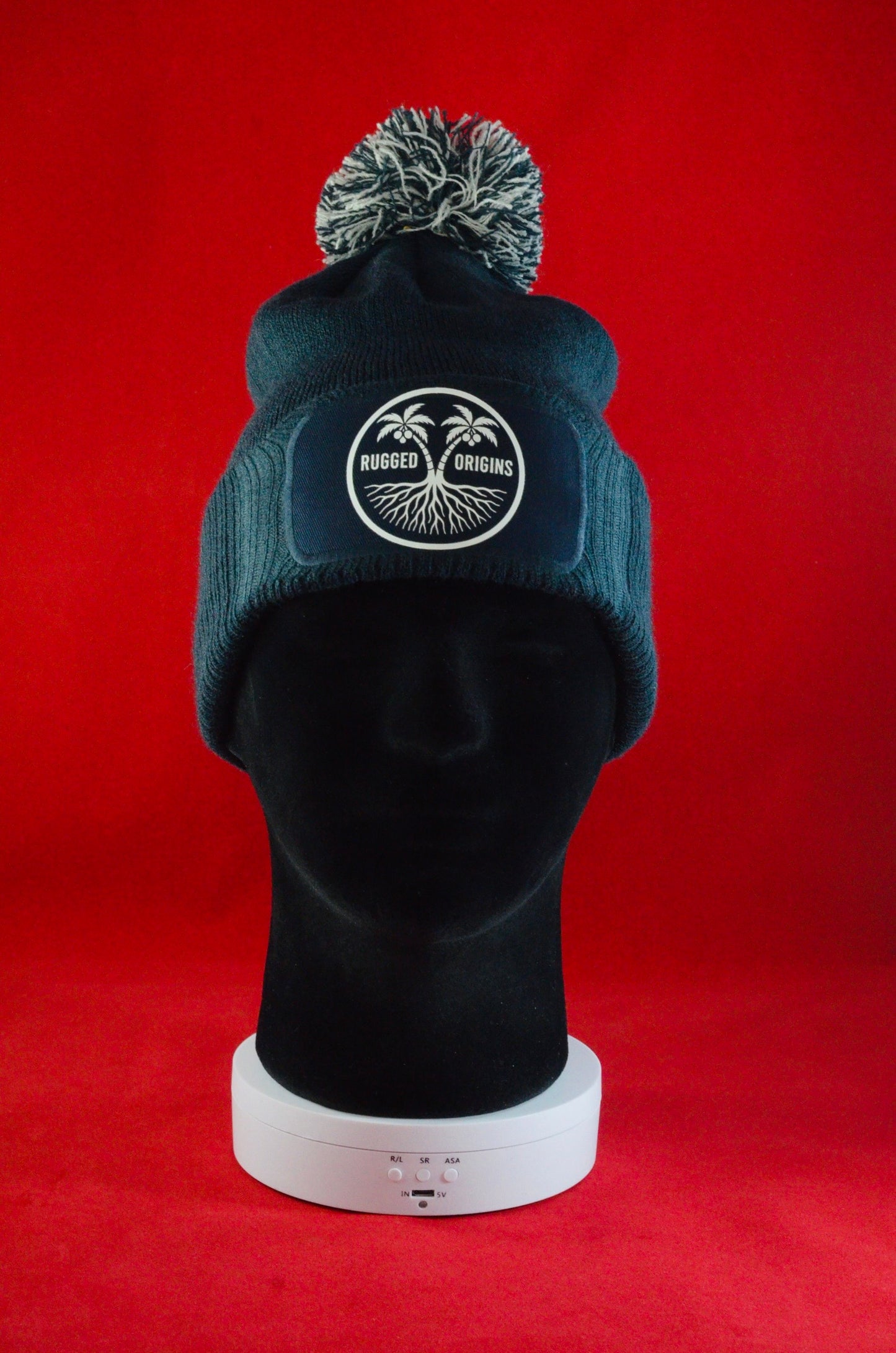 RUGGED ORIGINS Beanie Navy Blue