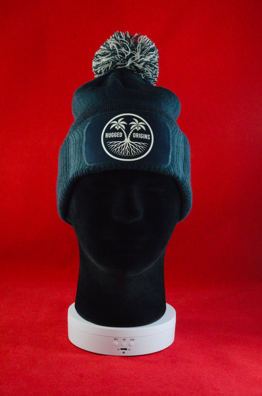 RUGGED ORIGINS Beanie Navy Blue