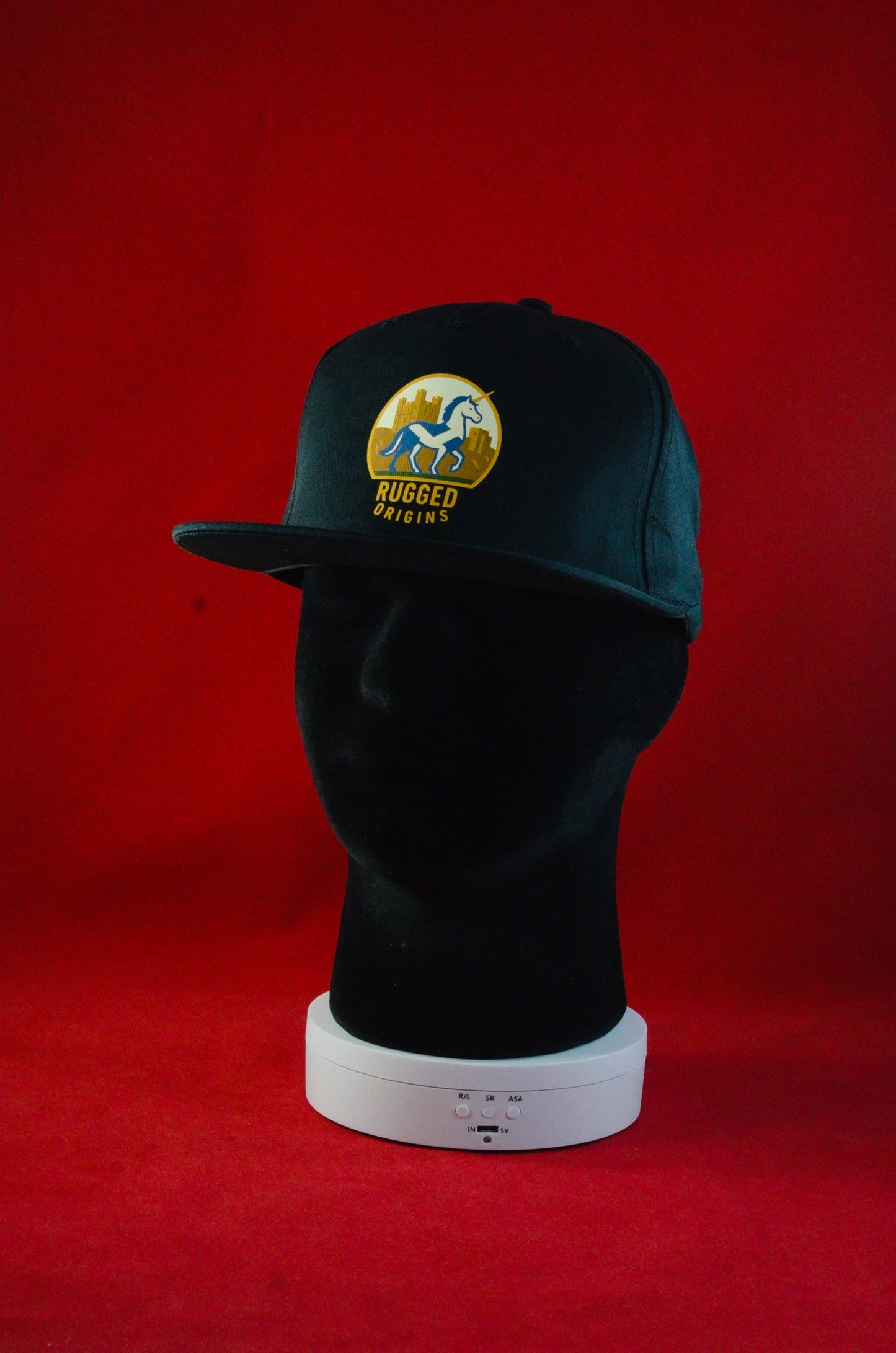 RUGGED ORIGINS  ENGLISH  LION / WELSH DRAGON / SCOTTISH UNICORN - Black Snapback