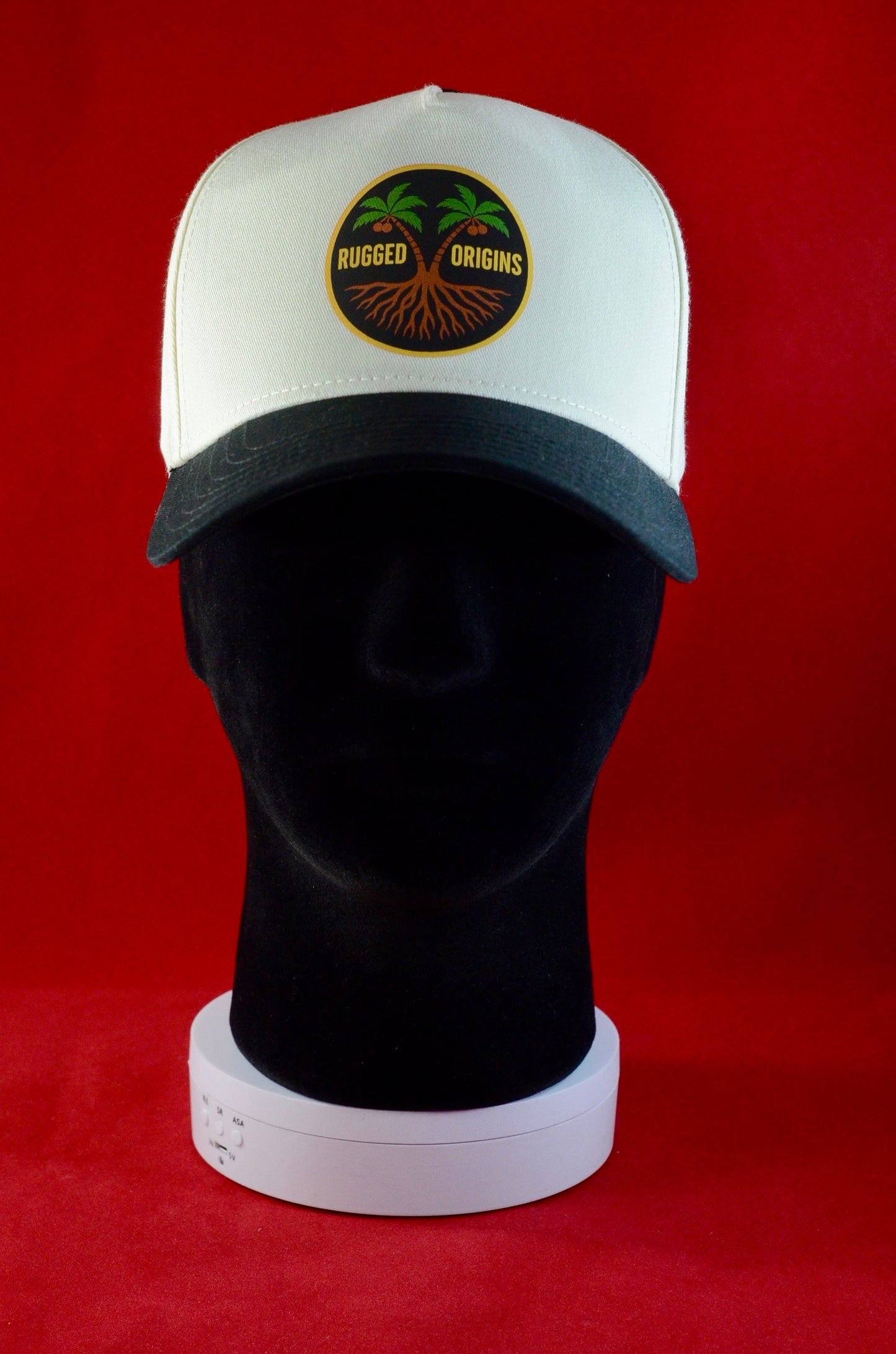 RUGGED ORIGINS - BEIGE / BLACK - BEIGE / CARDINAL