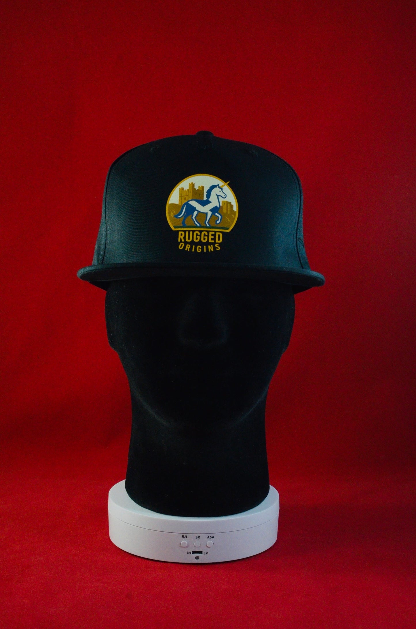 RUGGED ORIGINS  ENGLISH  LION / WELSH DRAGON / SCOTTISH UNICORN - Black Snapback