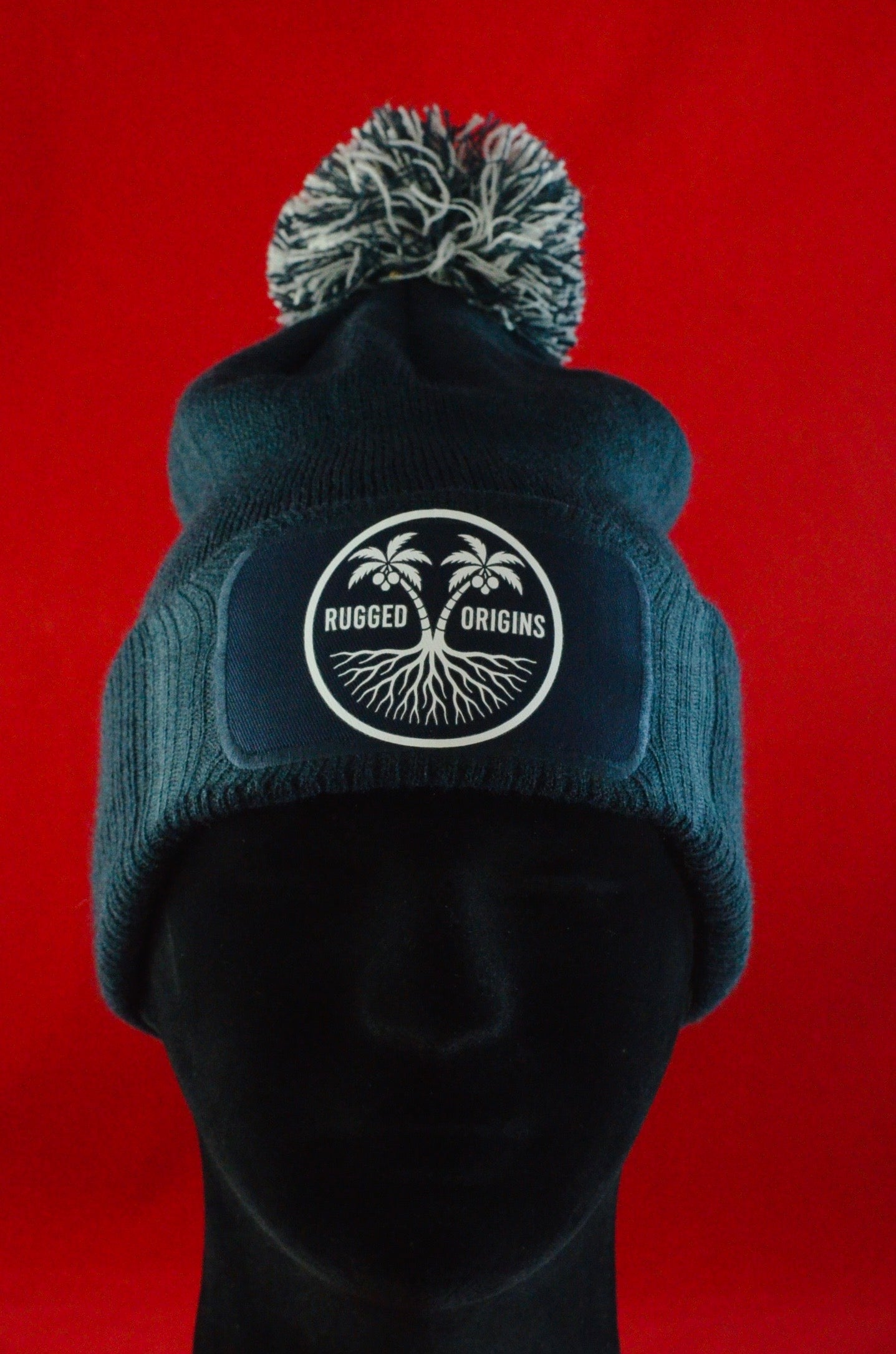 RUGGED ORIGINS Beanie Navy Blue