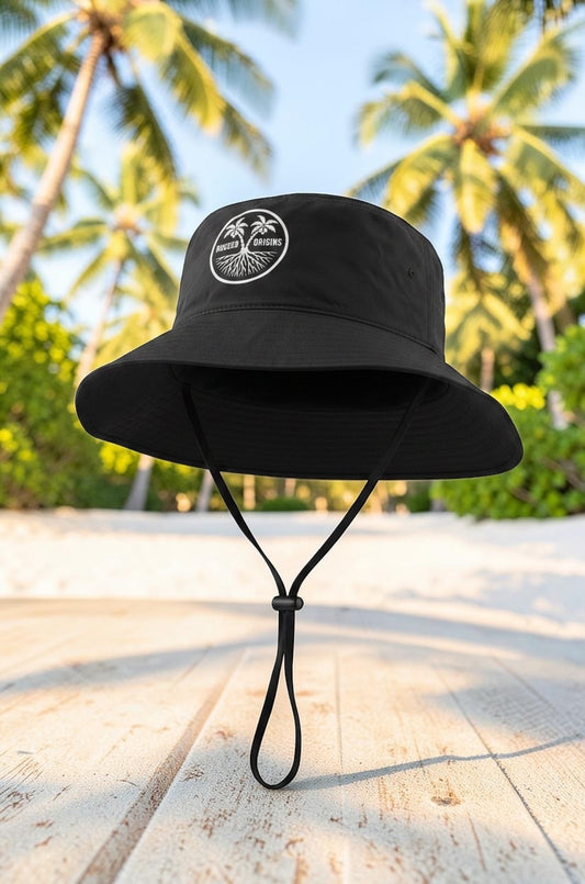 RUGGED ORIGINS  Black/Khaki Bucket Hat