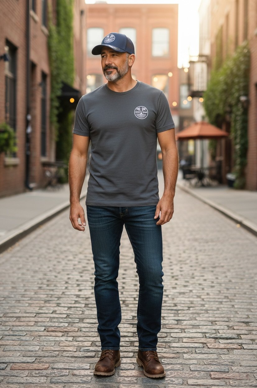 Rugged Origins Trucker Hat With Logo