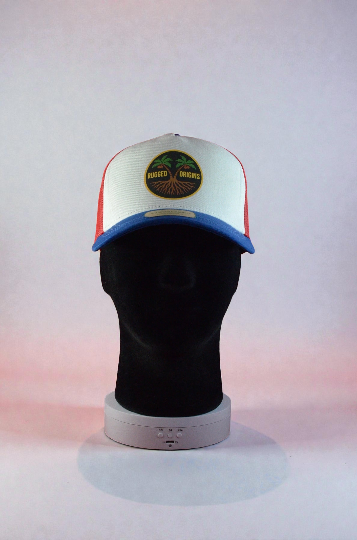Rugged Origins Palm Tree Trucker Hat
