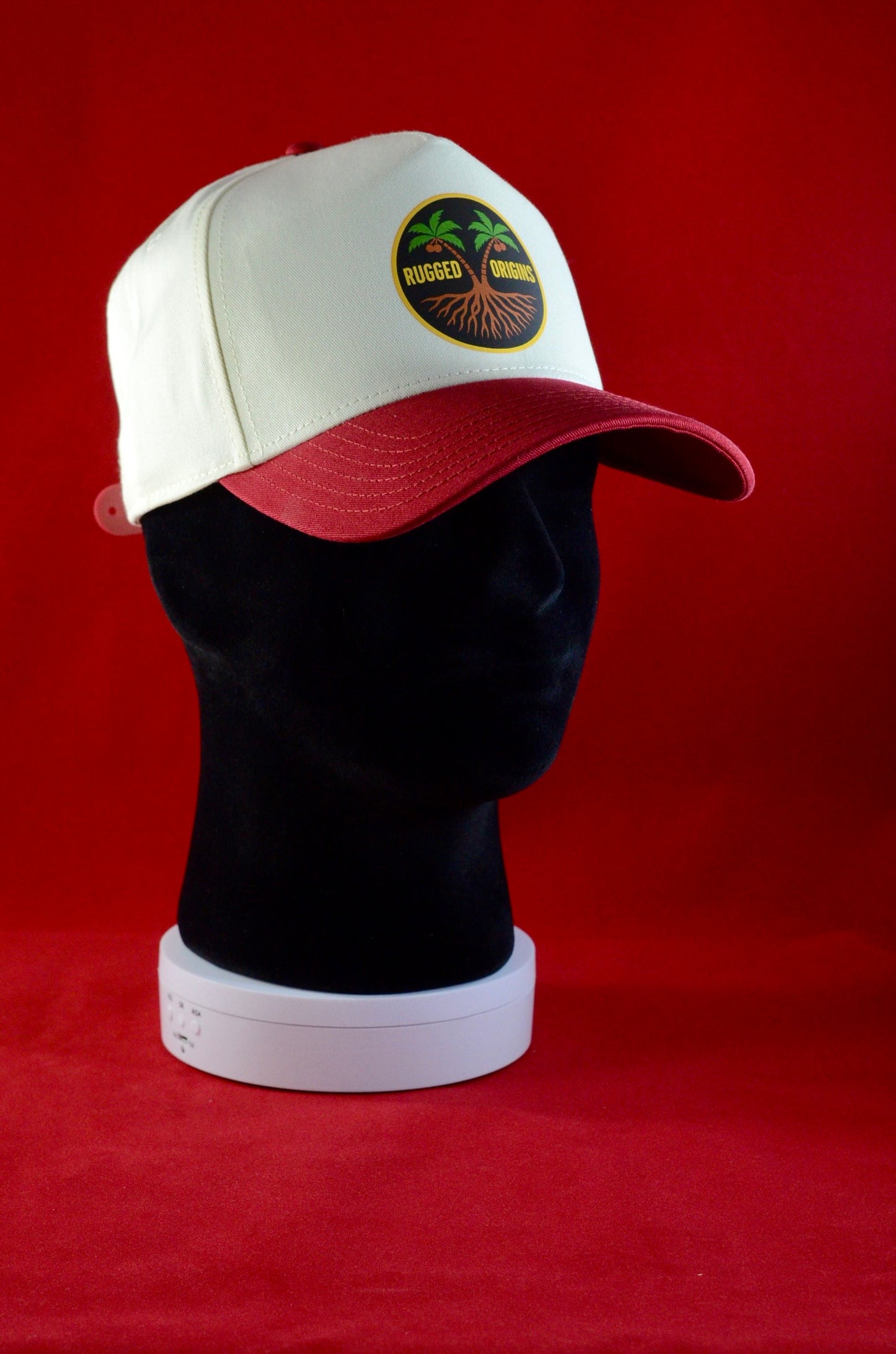 RUGGED ORIGINS - BEIGE / BLACK - BEIGE / CARDINAL