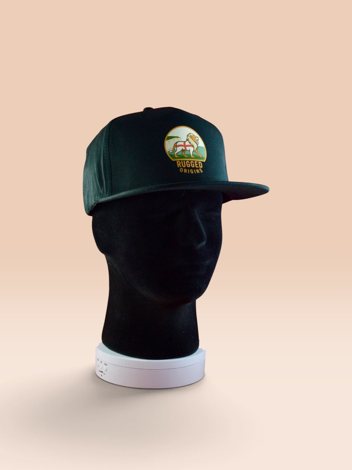RUGGED ORIGINS England Lion Snapback – Black Cotton Cap