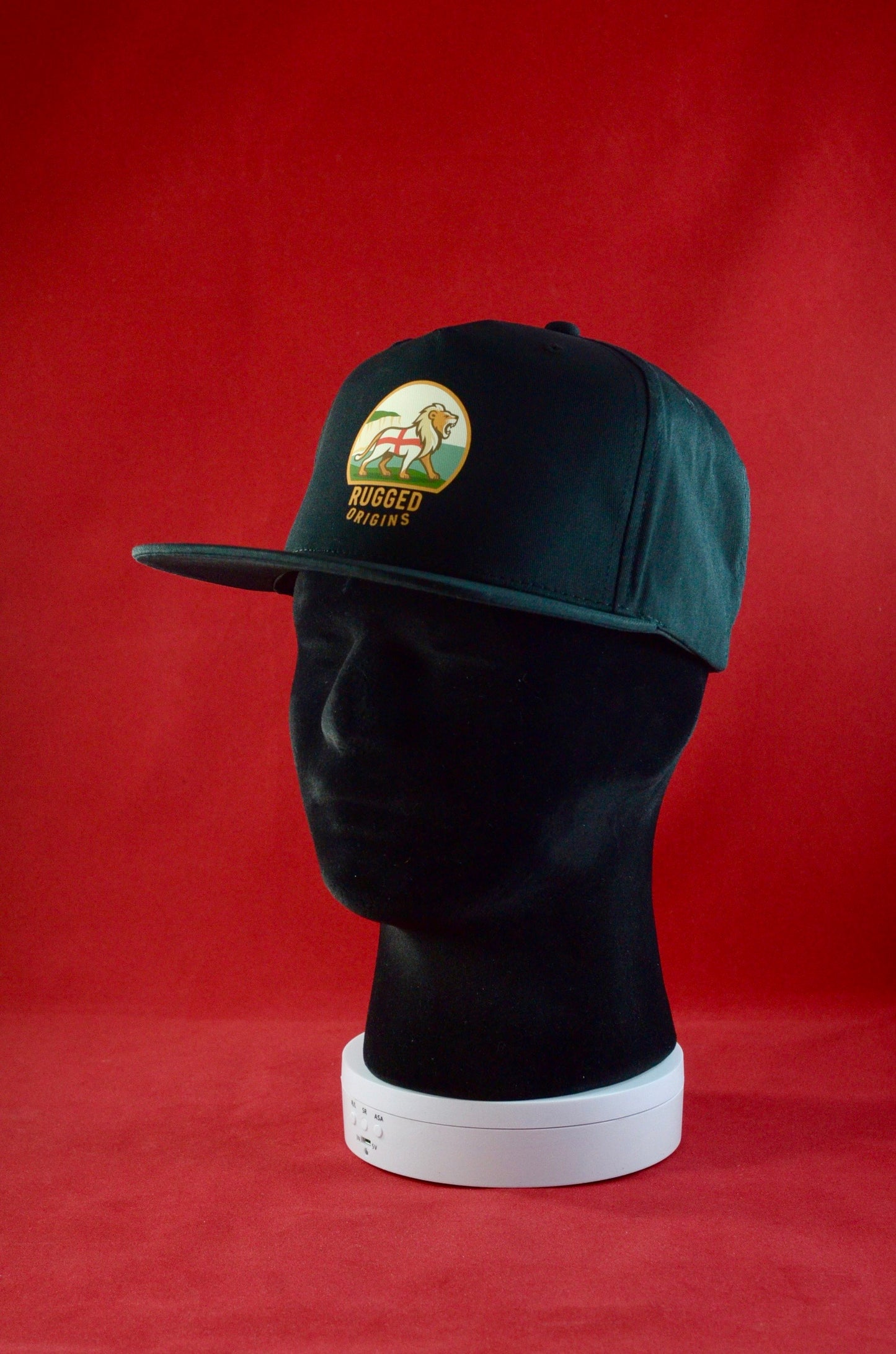 RUGGED ORIGINS  ENGLISH  LION / WELSH DRAGON / SCOTTISH UNICORN - Black Snapback