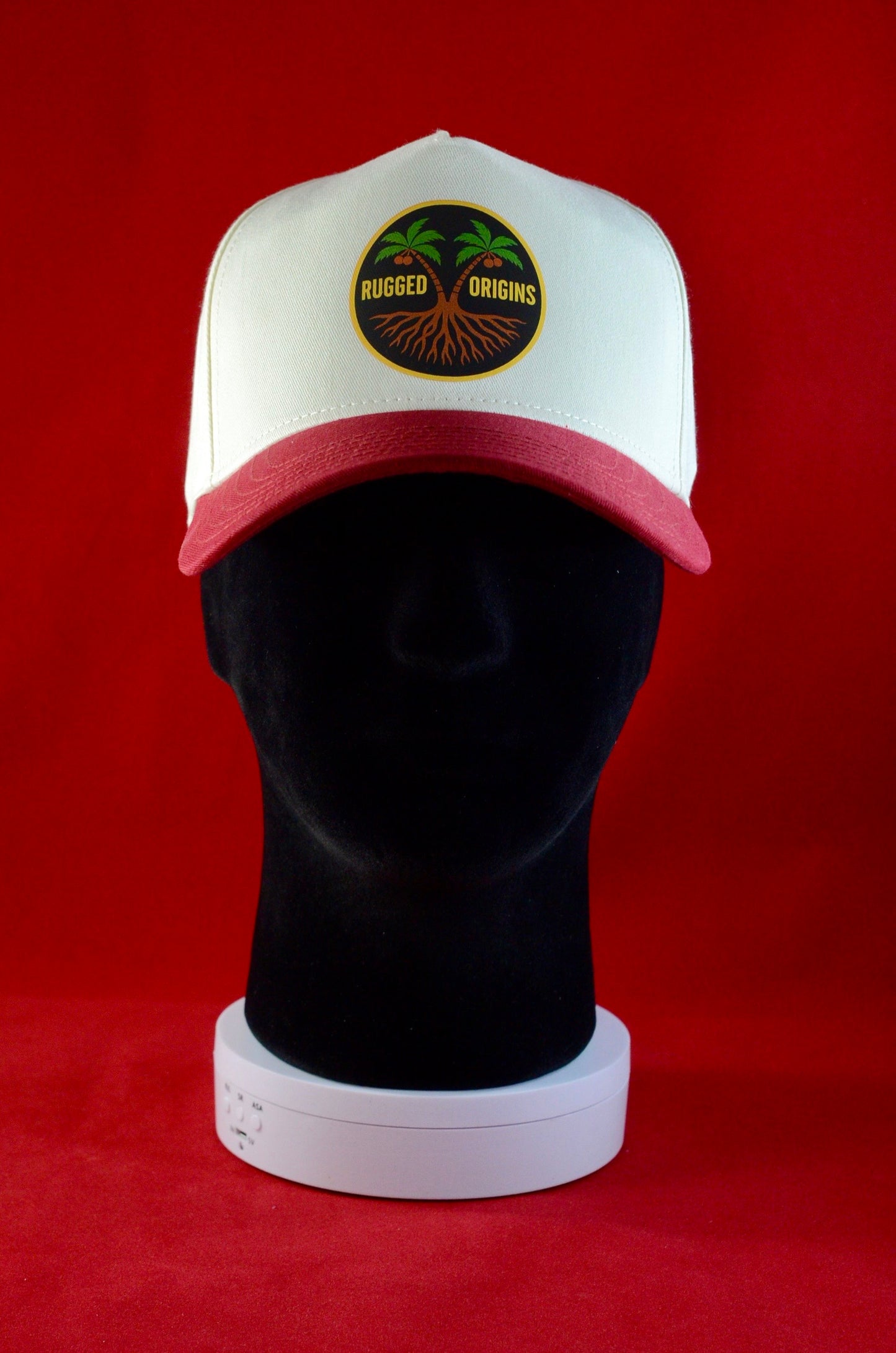 RUGGED ORIGINS - BEIGE / BLACK - BEIGE / CARDINAL