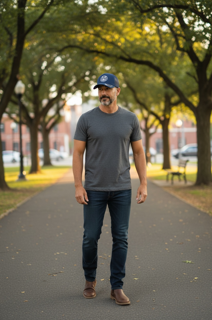 Rugged Origins Trucker Hat With Logo