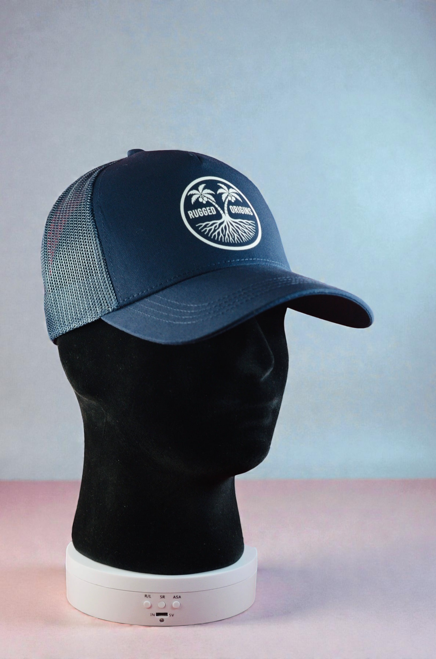 Rugged Origins Trucker Hat With Logo