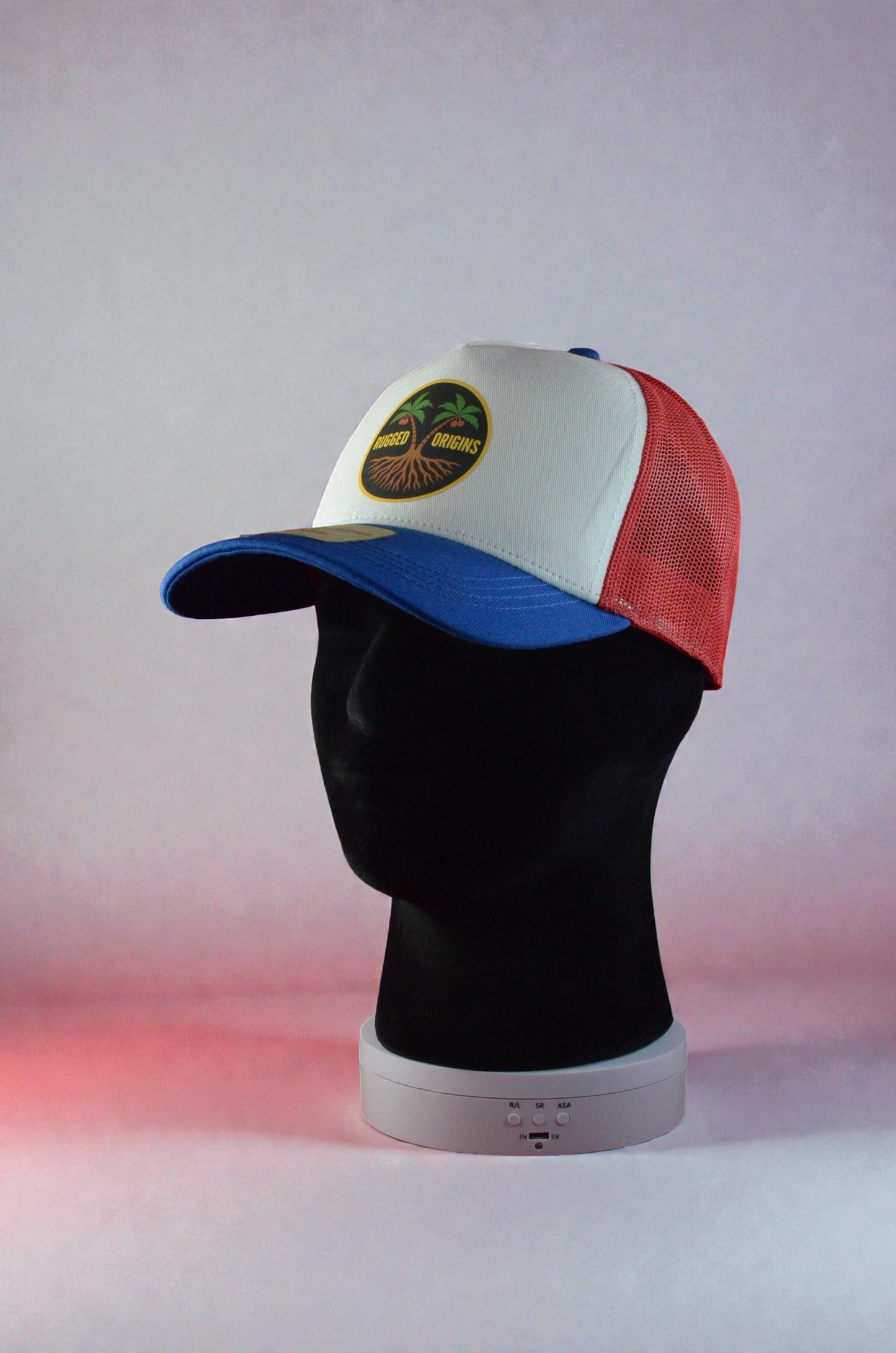 Rugged Origins Palm Tree Trucker Hat
