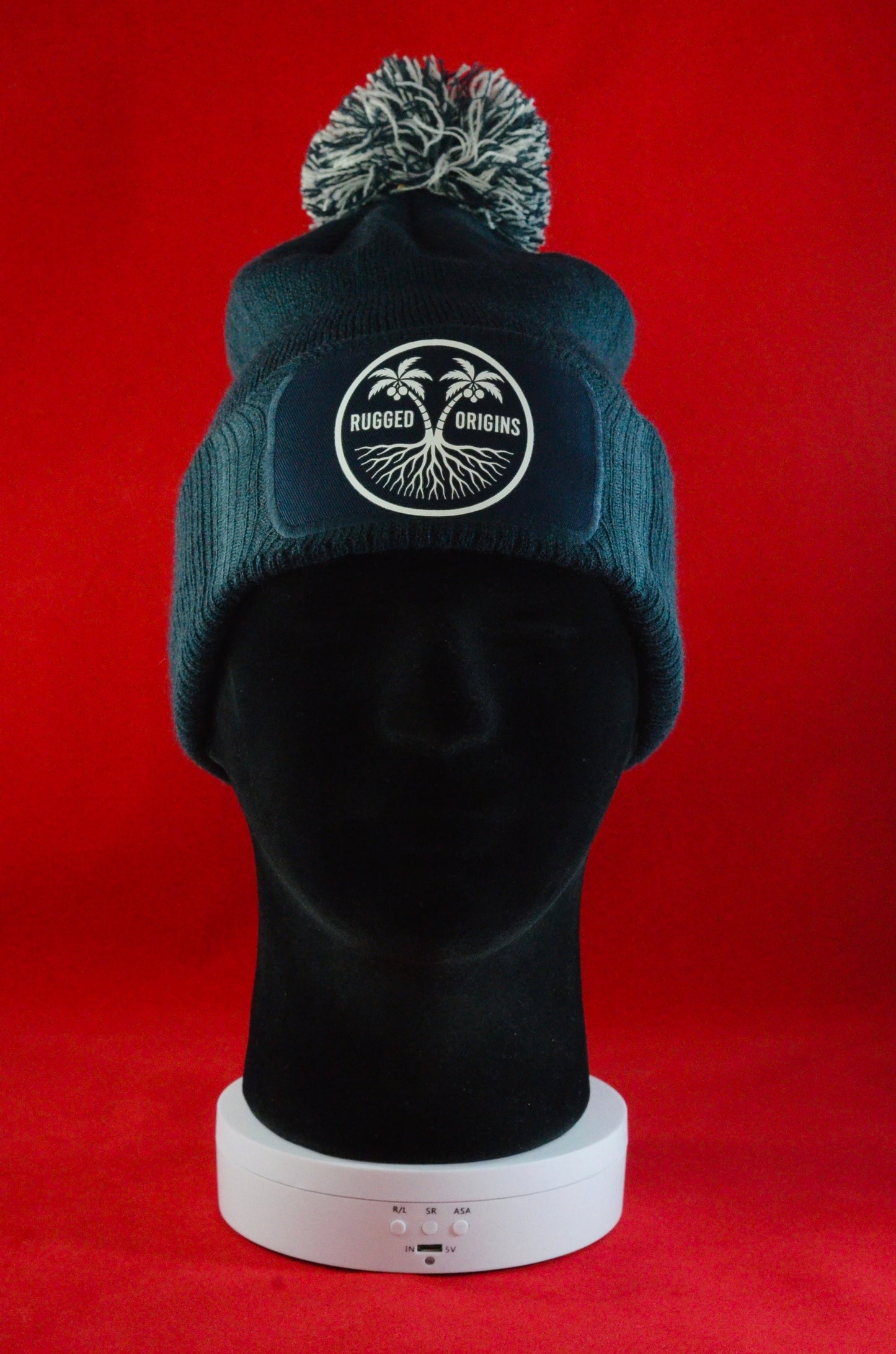 RUGGED ORIGINS Beanie Navy Blue