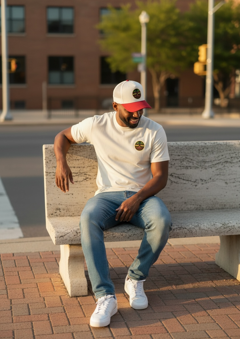 RUGGED ORIGINS - BEIGE / BLACK - BEIGE / CARDINAL
