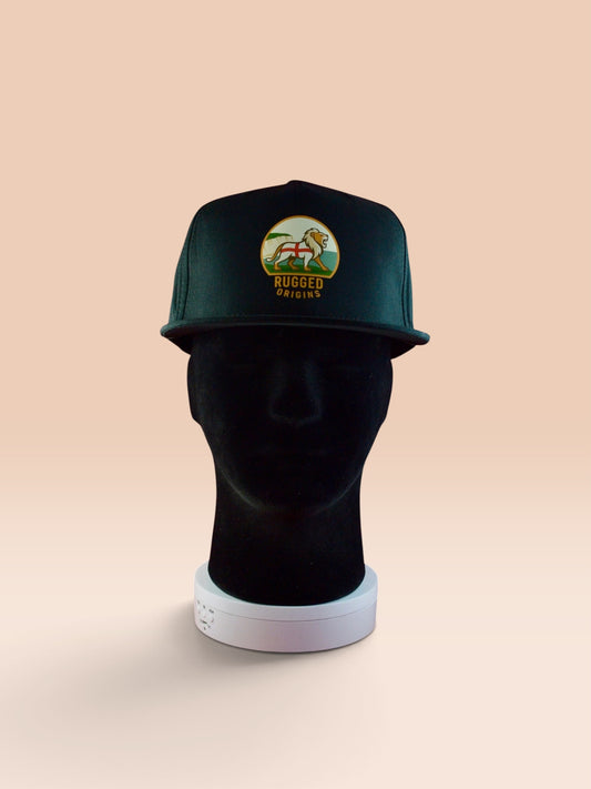 RUGGED ORIGINS England Lion Snapback – Black Cotton Cap
