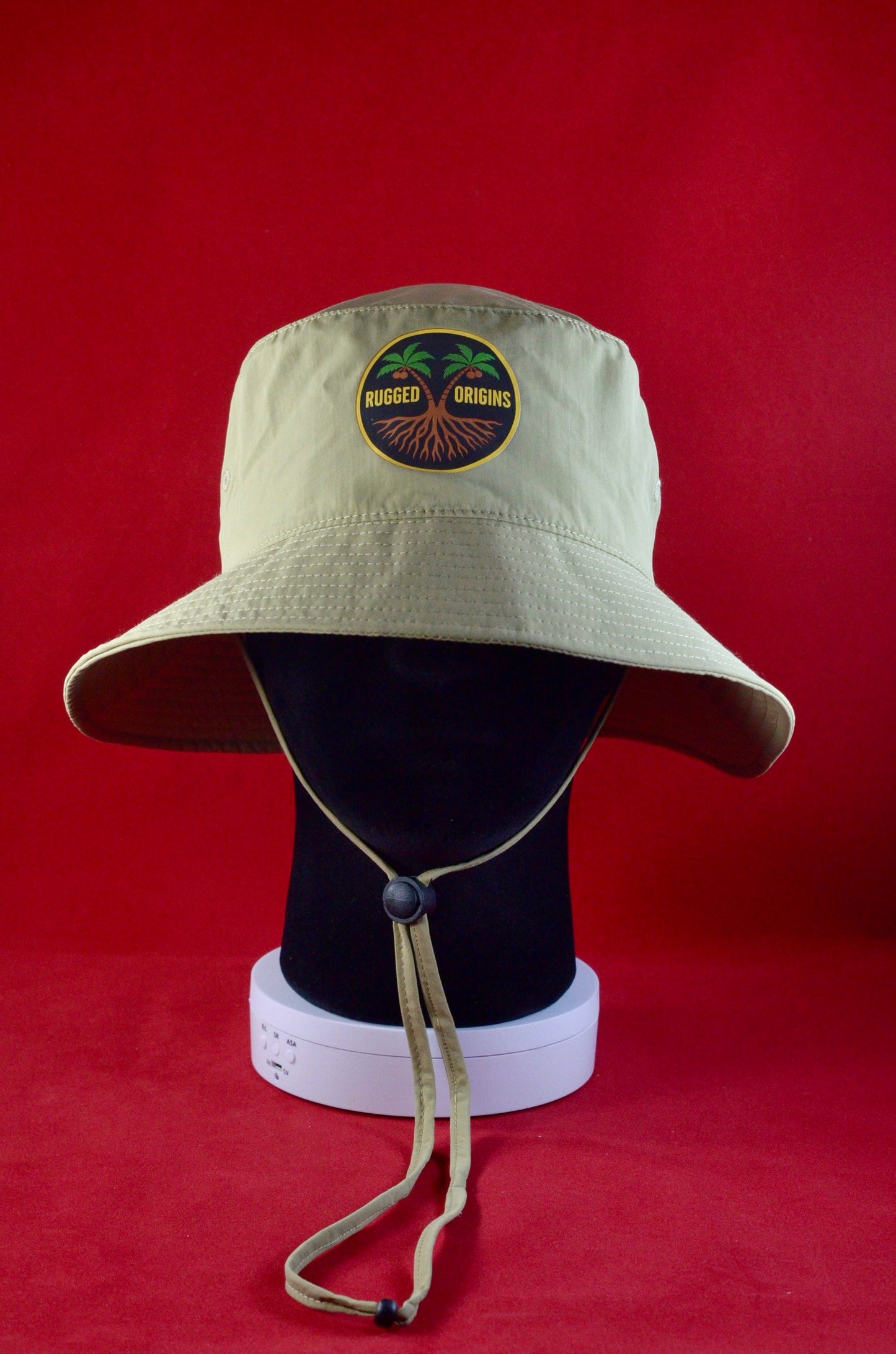 RUGGED ORIGINS  Black/Khaki Bucket Hat