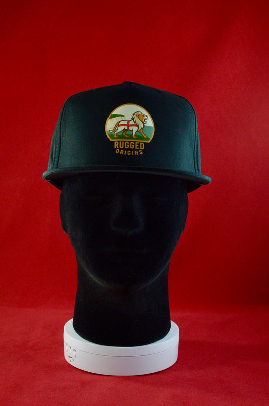 RUGGED ORIGINS  ENGLISH  LION / WELSH DRAGON / SCOTTISH UNICORN - Black Snapback
