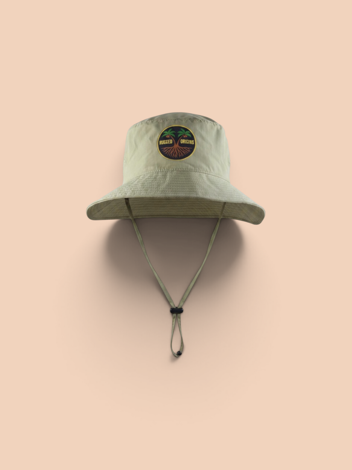 RUGGED ORIGINS  Black/Khaki Bucket Hat