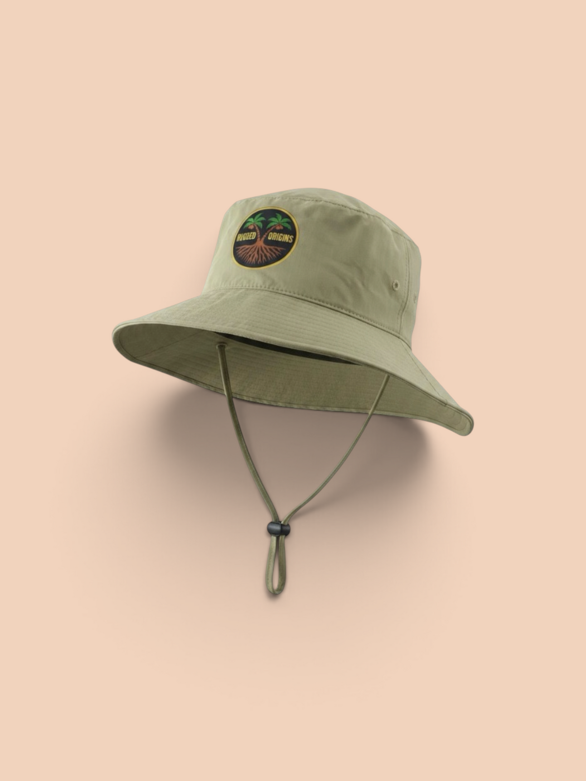 RUGGED ORIGINS  Black/Khaki Bucket Hat